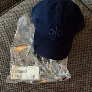 NWT Alo Navy Blue Baseball Cap